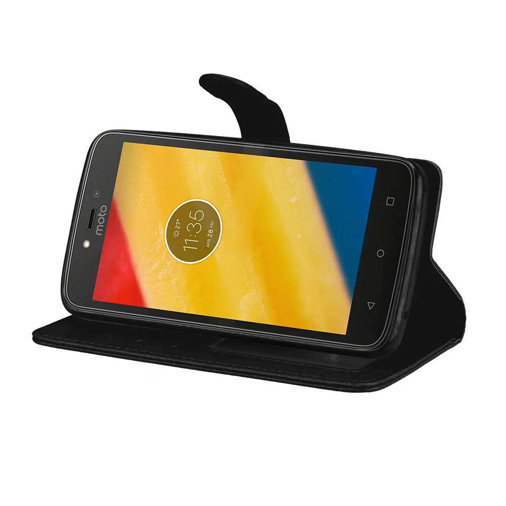 Кошелек из искусственной кожи, флип-чехол, чехол 5.0для Moto C Plus, чехол для Motorola lenovo Moto C Plus, чехол для телефона с двумя sim-картами, чехол-лента на заднюю панель
