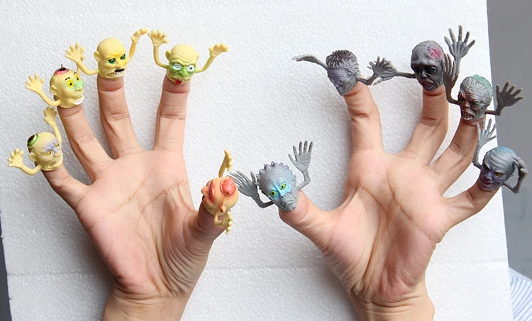 Хэллоуин пальцы призраков набор игрушек зомби реквизиты весь ограждения страшно