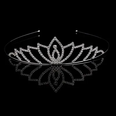 TDQUEEN тиары и короны для женщин и девочек детская мода цепочка из страз для головы Свадебная вечеринка свадебные заколки для волос аксессуары ювелирные изделия - Окраска металла: H5211