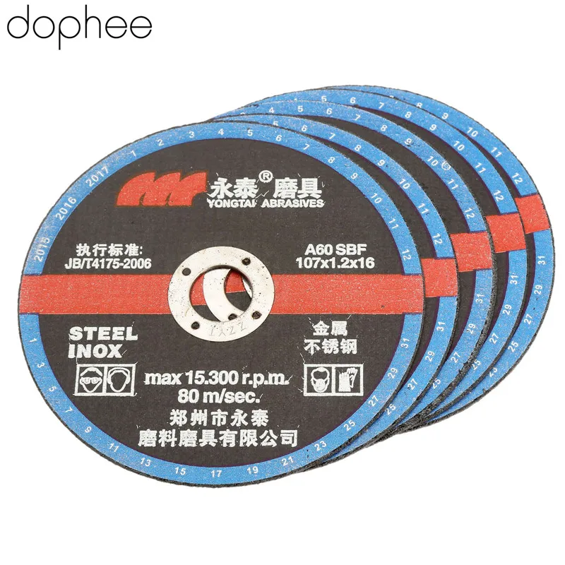 Аксессуары dophee 107 мм Dremel ультра тонкий шлифовальный круг из смолы отрезной резец
