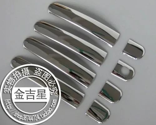 Хромированная крышка дверной ручки из абс пластика для VW Golf 4 Jetta4 Mk4 Passat B5(8 шт.)|for