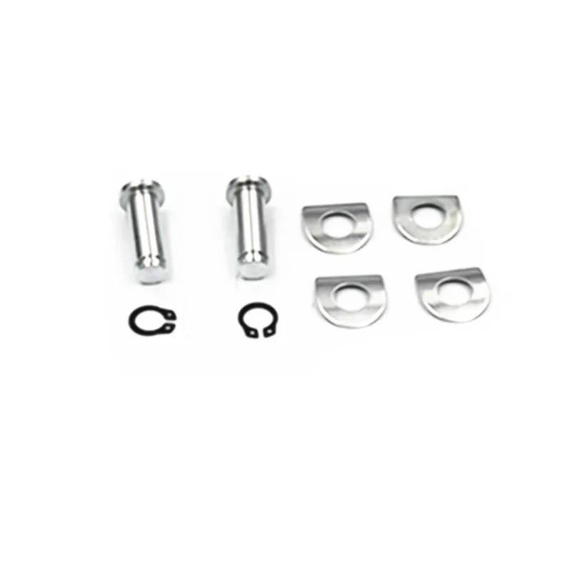 Хромированные колышки для ножек комплект креплений булавки Harley Dyna Electra Glide FLHR Softail