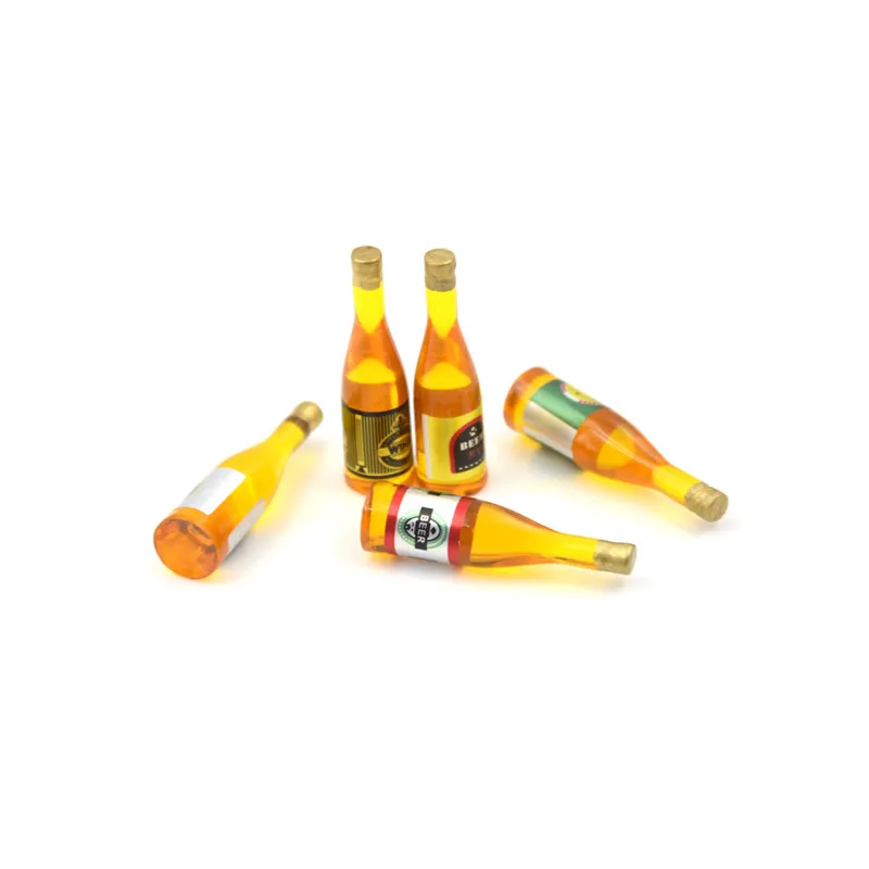 1 шт. миниатюрный кукольный домик бутылка для пива| |