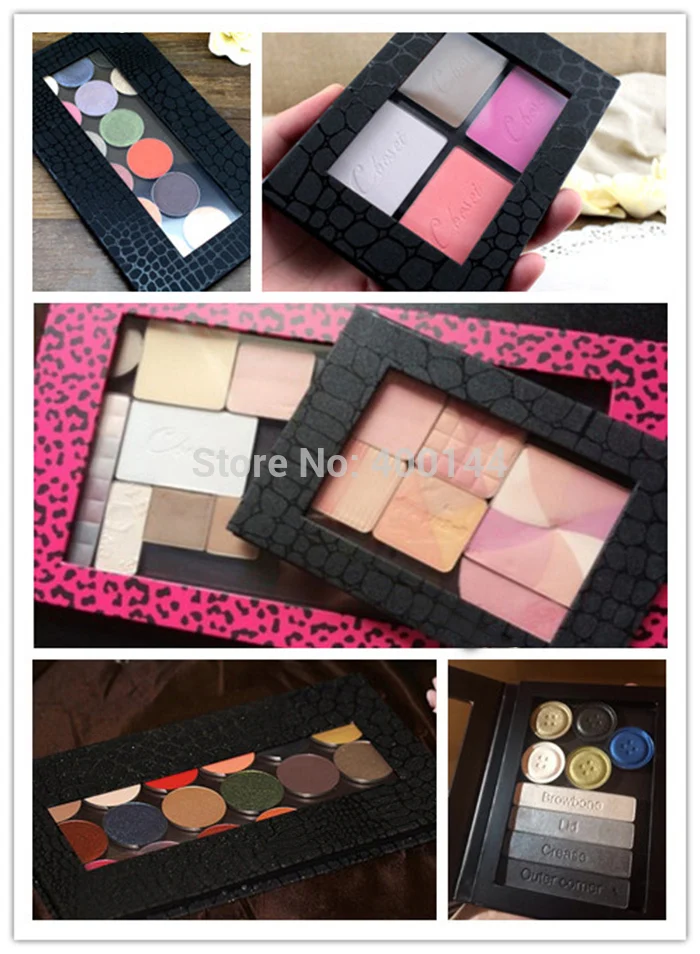 Coosei make up Магнитная палитра гладкие тени для век palete 6 цветов пустой магнит палитра теней для век Профессиональная палитра теней