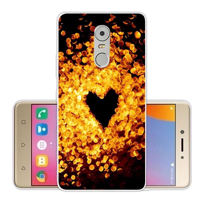 Чехол для Lenovo K6 Note мягкий силиконовый чехол k6 note 5 ''Scenic Eagle чехлы телефонов Funda