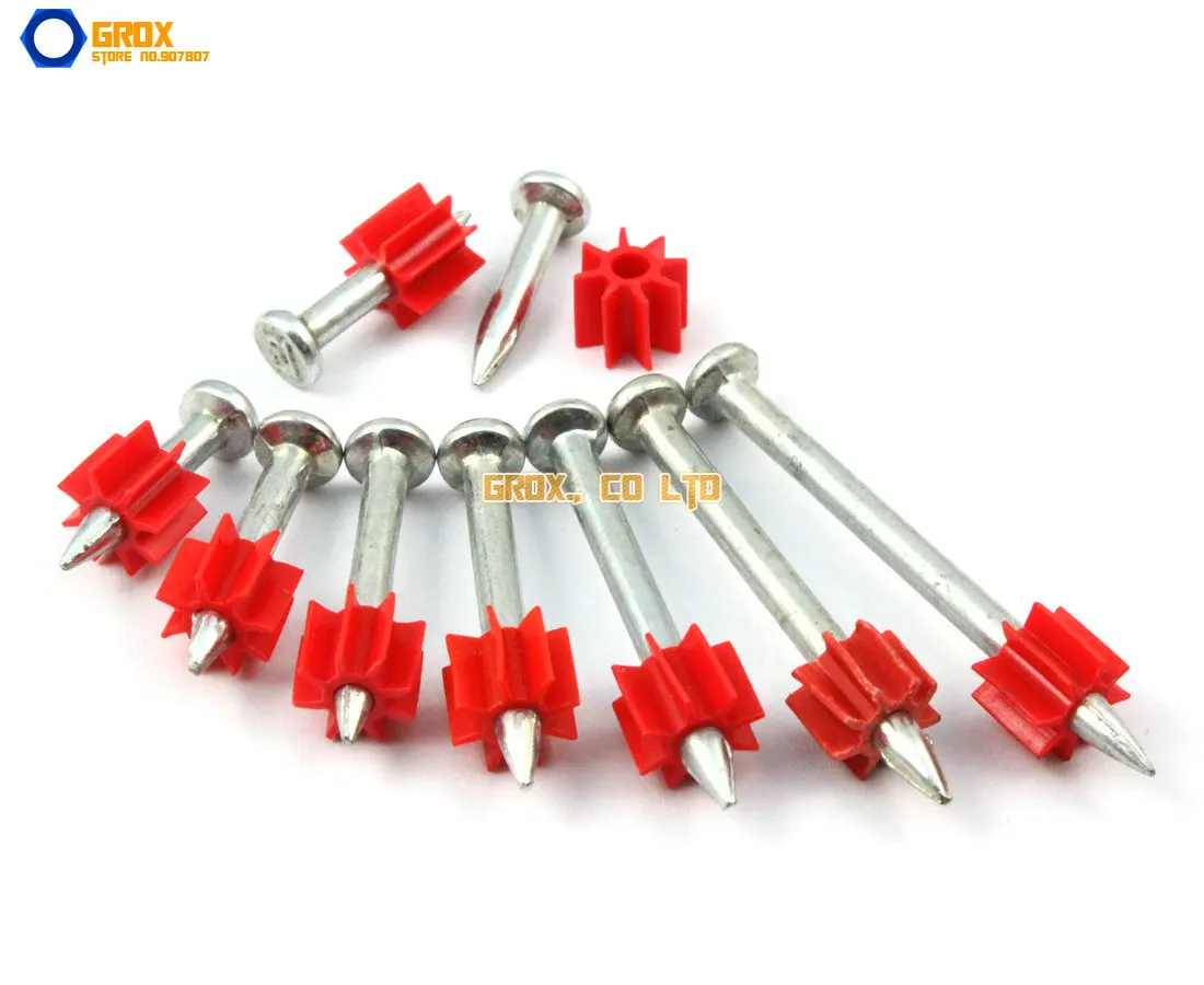 100 штук 3 5x37 мм стальная гвоздь для бетона|concrete steel nails|concrete nailssteel concrete nails |
