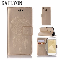 kailyon for nokia 6 case leather flip cover magnetic wallet stand pattern owl wind chimes phone case for nokia 2 3 5 6 8 9