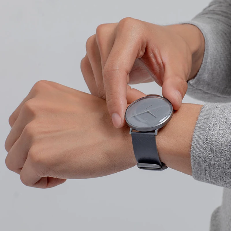 Кварцевые часы Xiaomi Mijia Mi водонепроницаемые Смарт с двойным циферблатом и