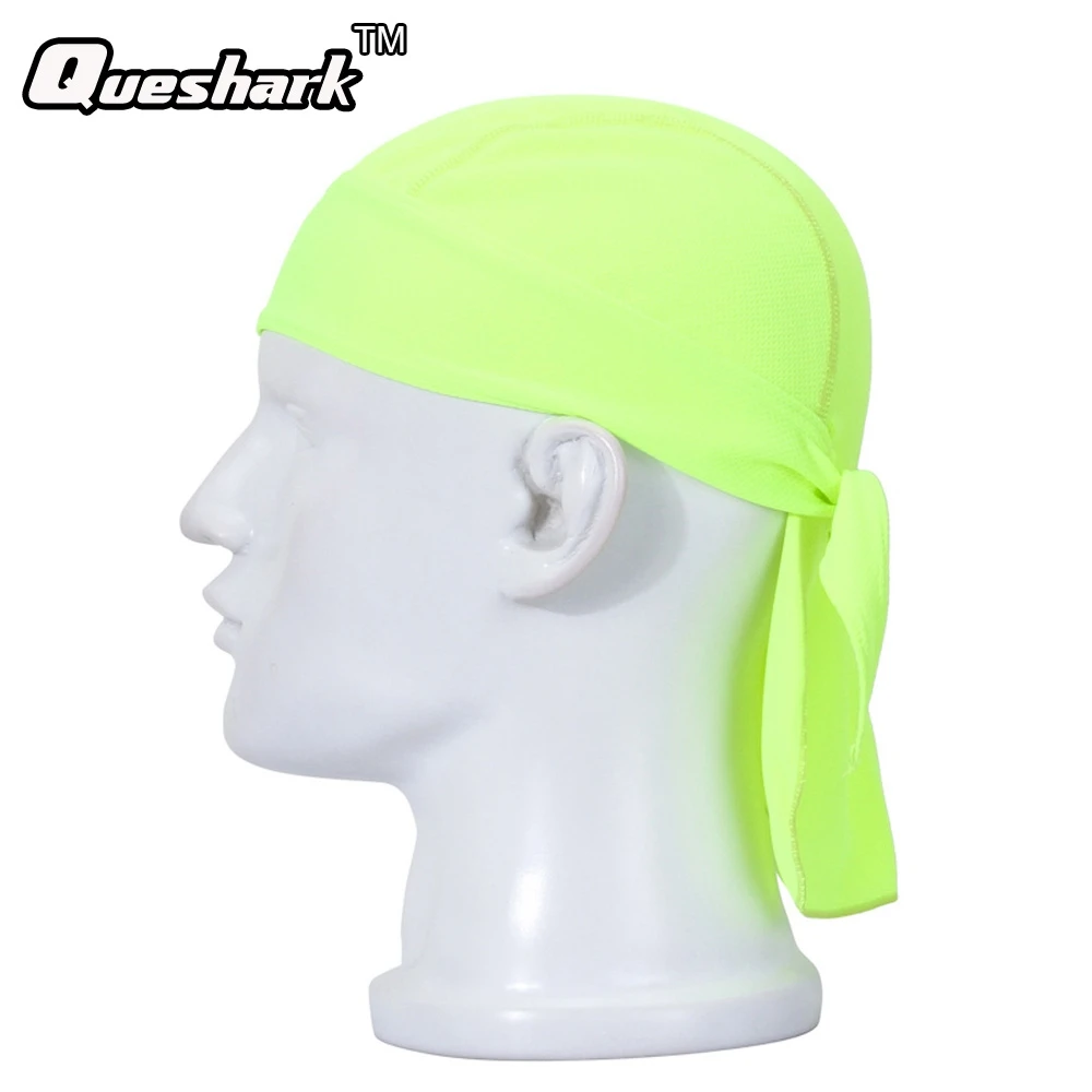 

Queshark Breathable Cycling Cap Summer Men Riding Hat Bicycle Headscarf Multifunction Bike Cap