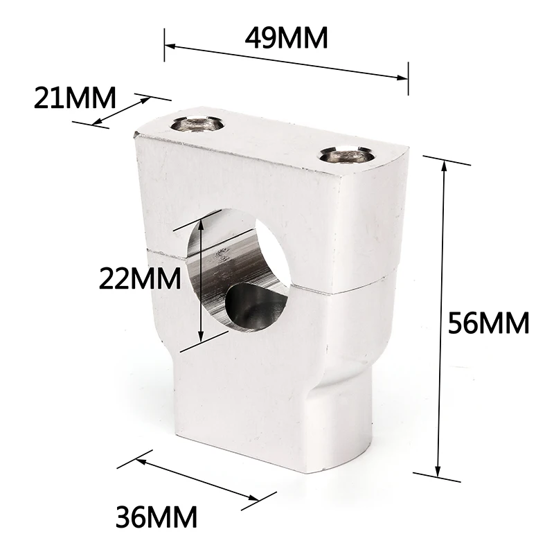 Универсальный зажим для Руля Мотоцикла 7/8 дюйма 22 мм|bar riser|22mm handlebar clampharley clamp |