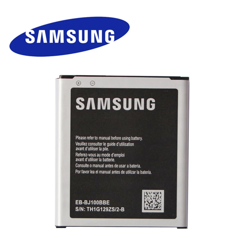 100% Оригинальный аккумулятор для Samsung Galaxy J1 J100F J100H J100M с трекером 1850 мА · ч
