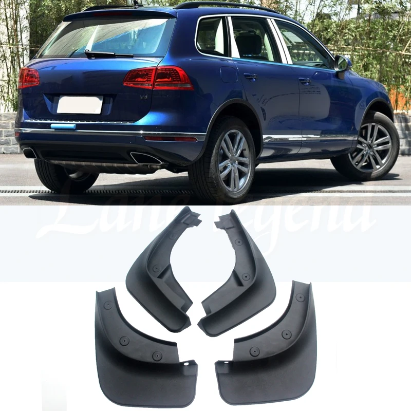 4 шт./компл. автомобиля Брызговики для Volkswagen VW Touareg R-line r-образный брызговик брызговики