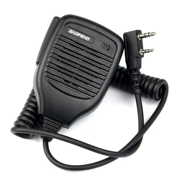 5 шт. высокое качество 2Pin PTT Динамик микрофон иди и болтай Walkie Talkie “иди аксессуары