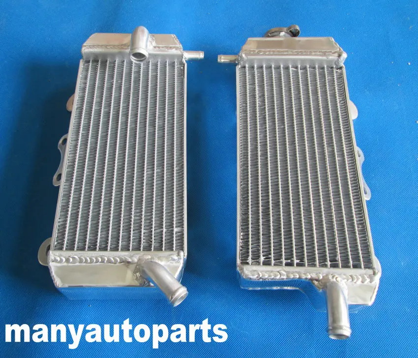 L &amp R радиатор из алюминиевого сплава для YAMAHA YZ450F YZF450 2007 2008 2009 07 08 09 | Автомобили и