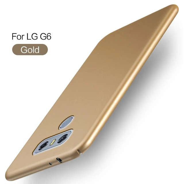 WolfRule для крышки LG G6 чехол Smooth Silm PC Задний защитный телефона H870 H873 H870DS оболочка 5