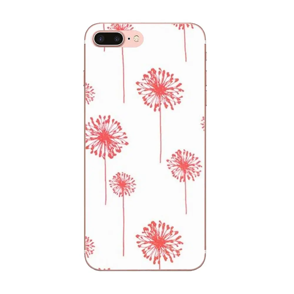 Лучший подробный популярный дешевый оптом красивый цветок Одуванчик для Apple iPhone X