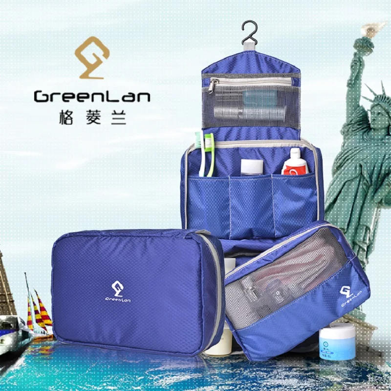 Топ Женская Большая косметическая сумка высокого качества нейлоновая дорожная