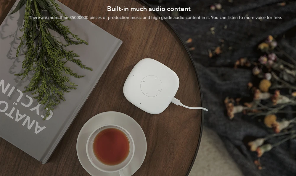 Smart Динамик для Xiaomi Мини 2,4 г Wi-Fi Голос Беспроводной Портативный Динамик s Bluetooth 4,1 с 4 Mic для умный дом контроллер