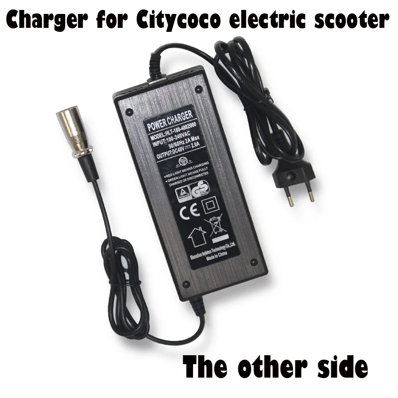 Зарядное устройство Citycoco Электрический скутер для взрослых электрический