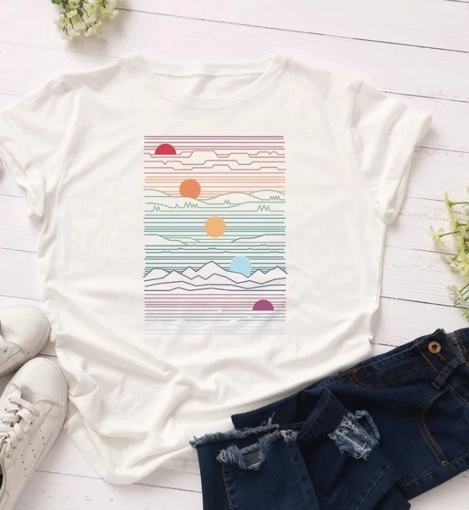Kuakuayu HJN Sunrise с надписью Happy Choose Life модная уличная одежда забавный подарок на день