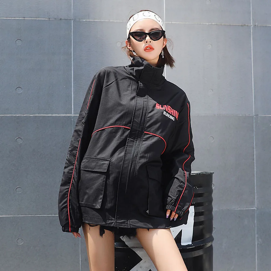 Мужская ветровка Anoraks синяя/желтая куртка в стиле хип хоп 2019|Плащи и тренчи| |