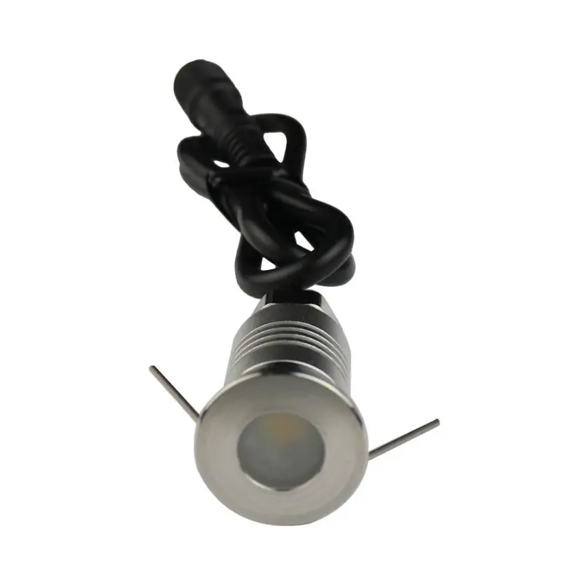 16pcs 1W CREE Led Underground Light Outdoor Indoor Mini Condensing Ground Lamp Landscape Lighting IP67 DC12-24V Free Shipping | Лампы и