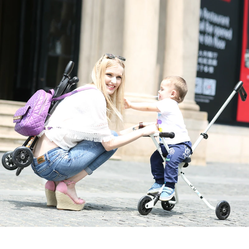 Популярная детская коляска простая светильник портативный складной