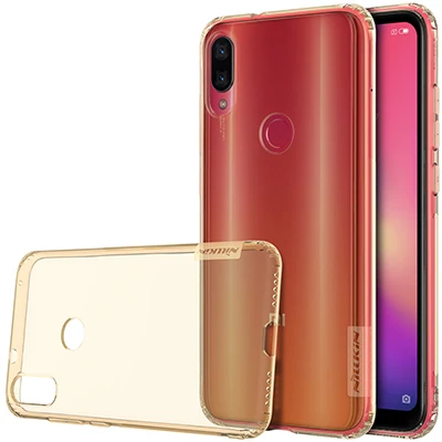 Transparent brown Чехол для Xiaomi mi play NILLKIN Nature TPU мягкая задняя крышка прозрачный чехол для xiao mi play в розницу посылка - Цвет: Transparent brown