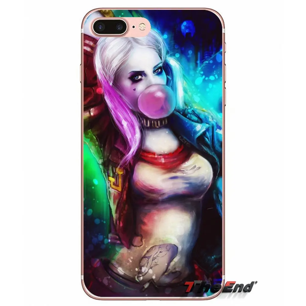 Harley Quinn плакат с джокером ТПУ силиконовый чехол для Huawei P Smart Y6 Pro P8 P9 P10 Nova P20 Lite Mini 2017