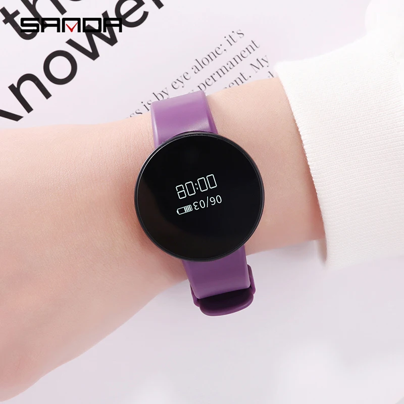 Смарт браслет Sanda для мужчин и женщин фитнес трекер часы активного отдыха с