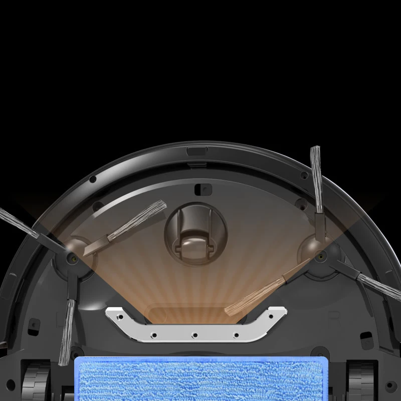 Полностью автоматический робот пылесос для уборки умный бытовой ультратонкий