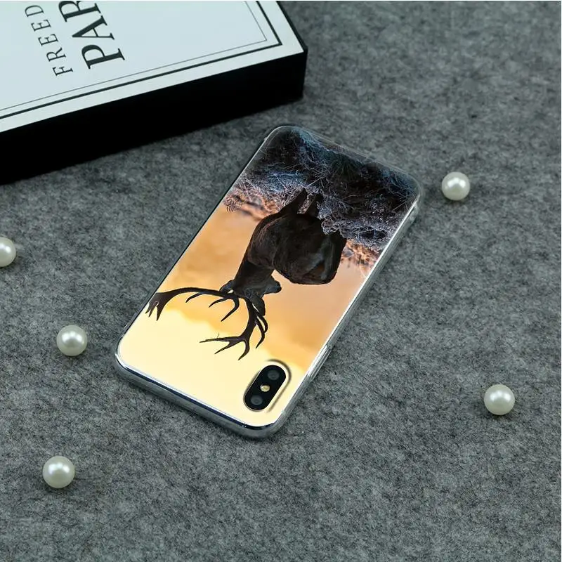 Watercolour deer Phone Case For Huawei P10/P8lite/P10lite/honor6A/honor9 TPU soft back cover | Мобильные телефоны и