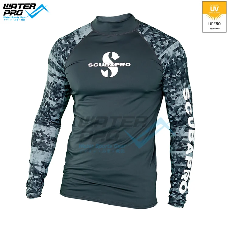 Scubapro RASH GUARD с длинным рукавом UPF 50 MEN|Комбинезоны| |