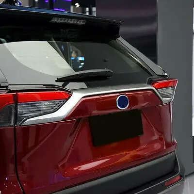 ABS матовая задняя дверь багажника Крышка отделка 1 шт для Toyota RAV4