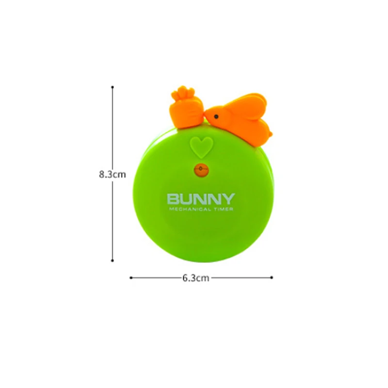 HADELI HOT SALE Cute Cartoon Rabbit Kitchen Time Timer Reminder Countdown Creative Alert COLOR RANDOM | Дом и сад