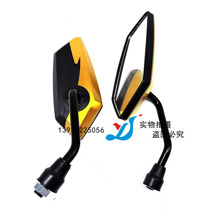 8 мм 10 аксессуары для скутера универсальные боковые зеркала mtorbike honda suzuki yamaha Kawasaki