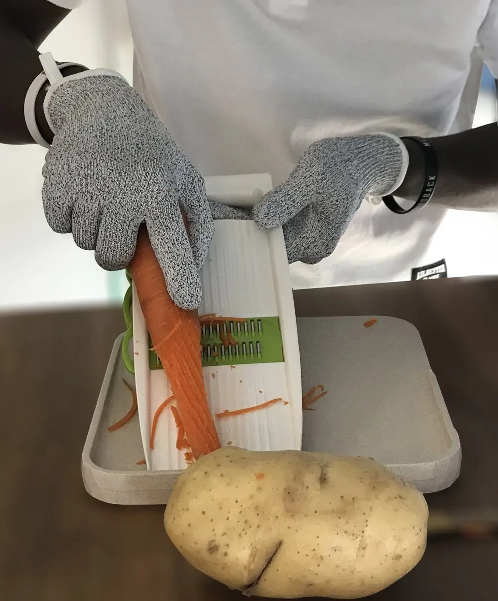 Перчатки с защитой от порезов перчатки для кухни 5 уровня безопасные пищевых