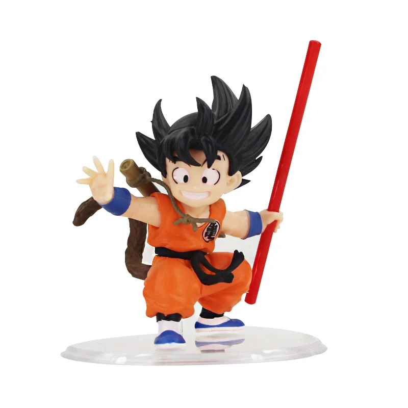 7 см фигурка Dragon Ball Сон Гоку Дети Стиль фигурки куклы ПВХ Модель игрушки