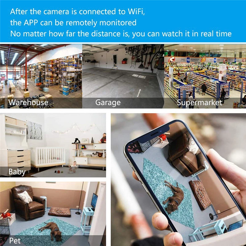 150 градусов Full HD 1080P A9 Автомобильная камера Wifi видеокамера ночного видения