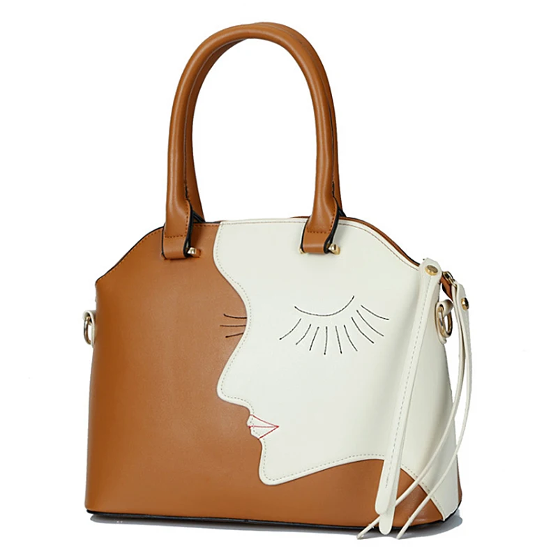 2016 женская кожаная сумка 4 шт. композитные Женские повседневные дорожные сумки