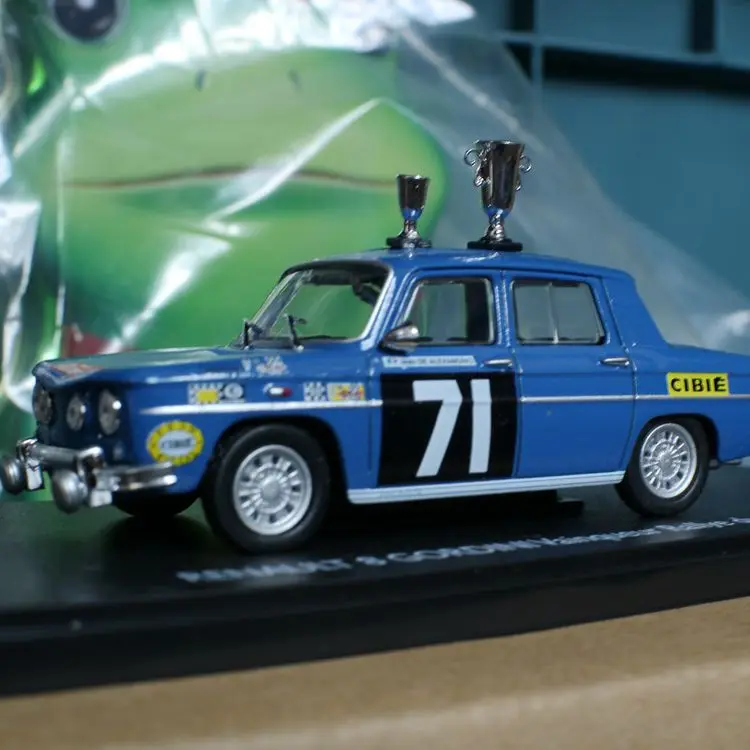 Высокая моделирования RENAULT8 модель, 1:43 сплав Renault ралли 1962#71 Чемпионат автомобиль, Коллекция Модель