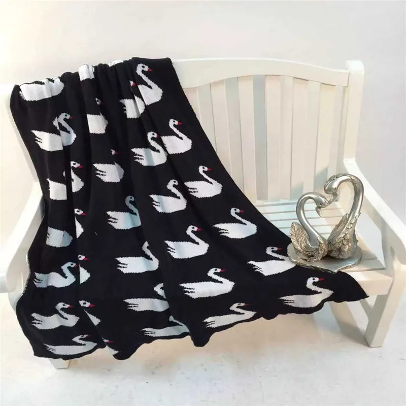 Бесплатная доставка Горячее поперечное одеяло вязанное Хлопковое Carters детское