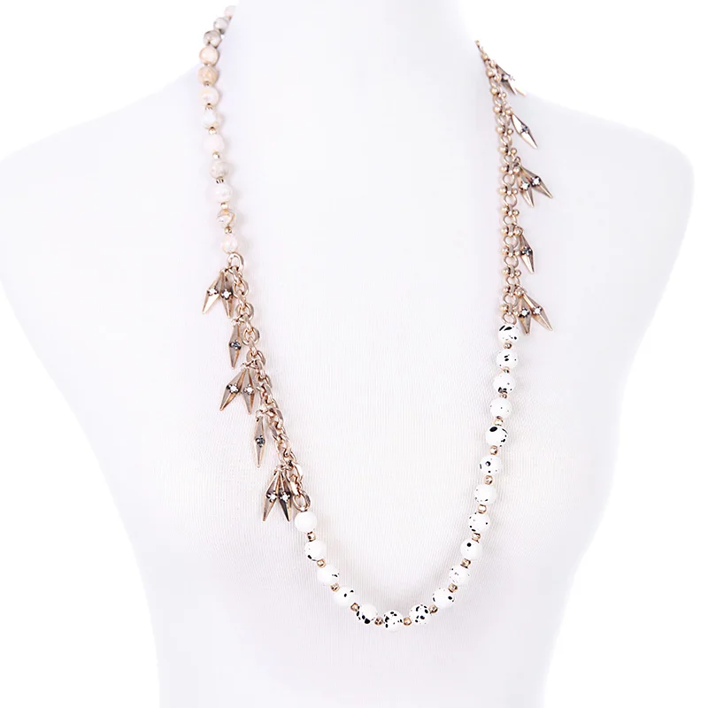 Bulk Price Latest Popular Amazing Accessories Round Simulated Pearl Necklace for Mother to Send Mom as Birthday Gift |