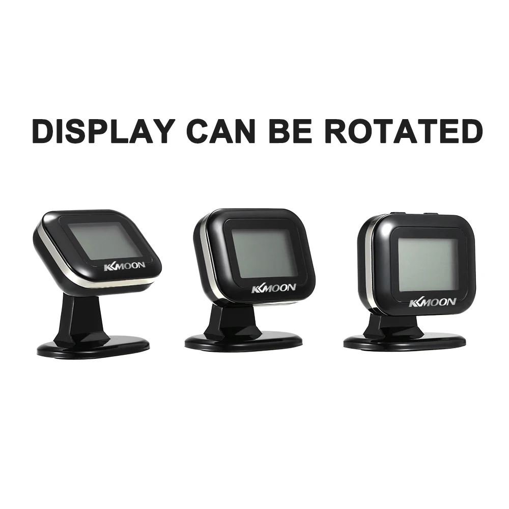KKmoon TPMS датчики давления в шинах Беспроводная Солнечная энергия LCD дисплей 4