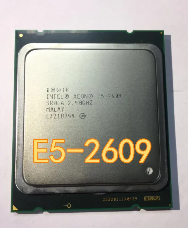Процессор Intel Xeon E5 2609 2 4 ГГц 10 м 6 4gt/s ядра LGA 2011|Процессоры| |