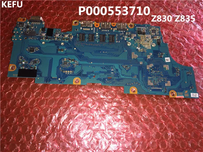 KEFU P000553710 материнская плата для Toshiba Z830 Z835 Z835-P330 материнская плата для ноутбука с ЦП полностью протестирована