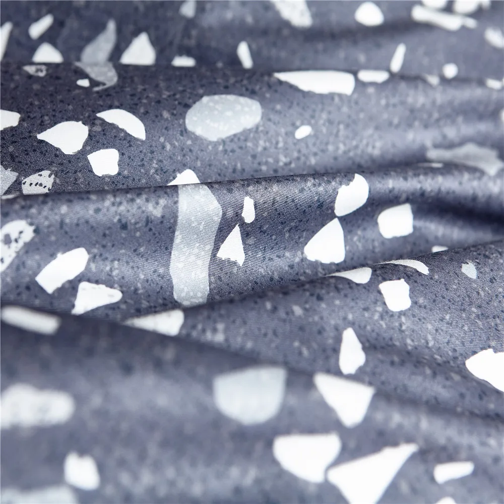 Белый с узором в горошек хлопковый комплект из 2/3 шт. домашний текстиль Комплекты