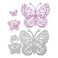 3pcsset butterfly metal cutting dies stencil for diy scrapbooking album embossing paper cards making decorative crafts die cuts