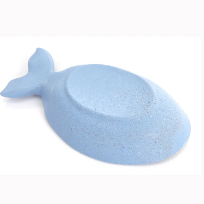 Творческий соус блюдо пшеничной соломы японский стиль тарелка в форме рыбы