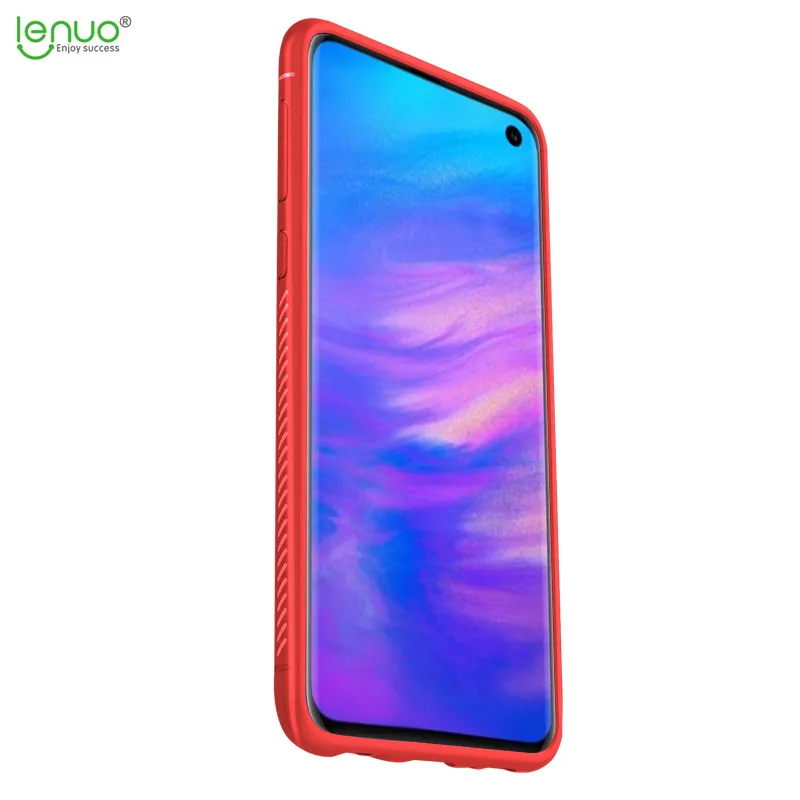 Lenuo чехол из термопластичного полиуретана для samsung Galaxy S10 Lite S10E тонкий амортизация